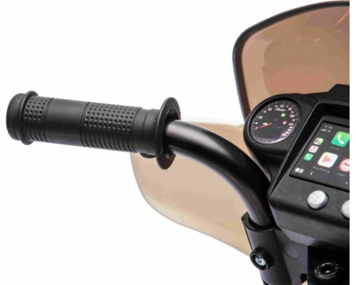 Дитячий акумуляторний мотоцикл Чоппер INDIAN Білий