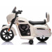 Дитячий акумуляторний мотоцикл Чоппер INDIAN Білий