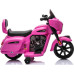 Дитячий акумуляторний мотоцикл Чоппер INDIAN Рожевий