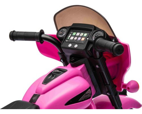 Дитячий акумуляторний мотоцикл Чоппер INDIAN Рожевий