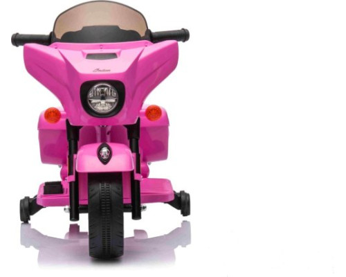 Дитячий акумуляторний мотоцикл Чоппер INDIAN Рожевий