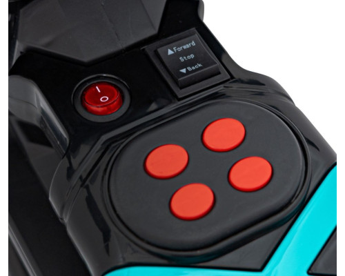 Дитячий акумуляторний мотоцикл Motorek Future 88 Чорний