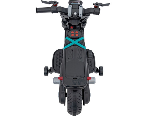 Дитячий акумуляторний мотоцикл Motorek Future 88 Чорний