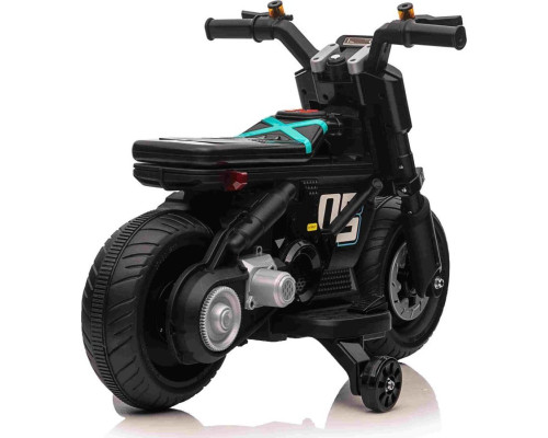 Дитячий акумуляторний мотоцикл Motorek Future 88 Чорний