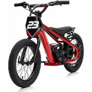 Дитячий акумуляторний мотоцикл BAIGOR 23 PRO Червоний