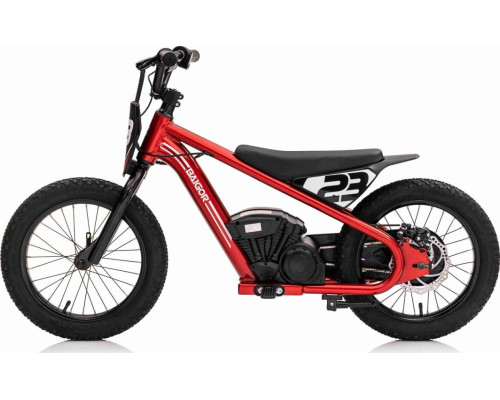 Дитячий акумуляторний мотоцикл BAIGOR 23 PRO Червоний
