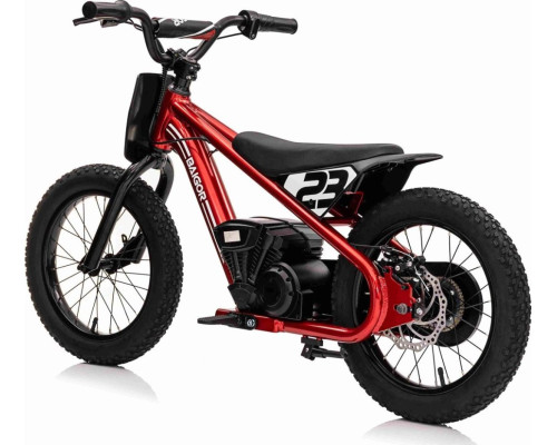 Дитячий акумуляторний мотоцикл BAIGOR 23 PRO Червоний