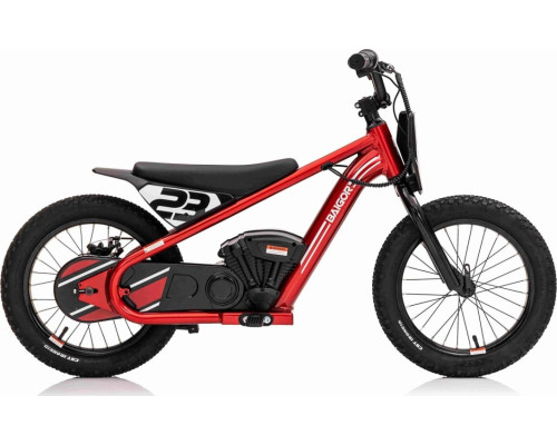 Дитячий акумуляторний мотоцикл BAIGOR 23 PRO Червоний