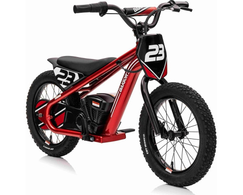 Дитячий акумуляторний мотоцикл BAIGOR 23 PRO Червоний