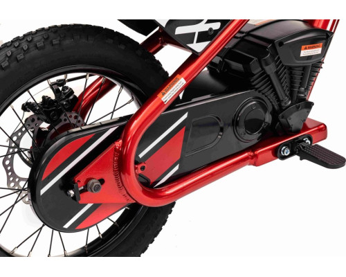 Дитячий акумуляторний мотоцикл BAIGOR 23 PRO Червоний