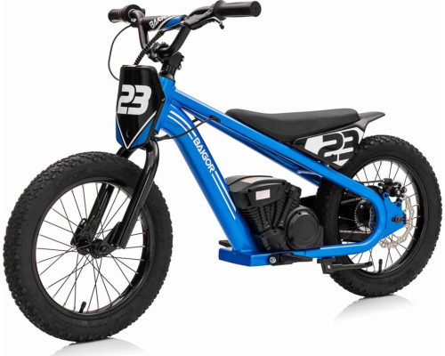 Дитячий акумуляторний мотоцикл BAIGOR 23 PRO Синій