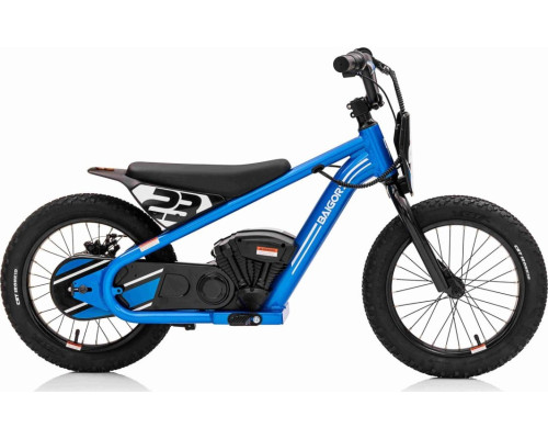 Дитячий акумуляторний мотоцикл BAIGOR 23 PRO Синій