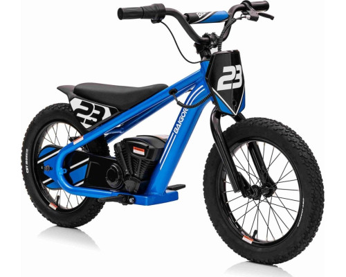 Дитячий акумуляторний мотоцикл BAIGOR 23 PRO Синій