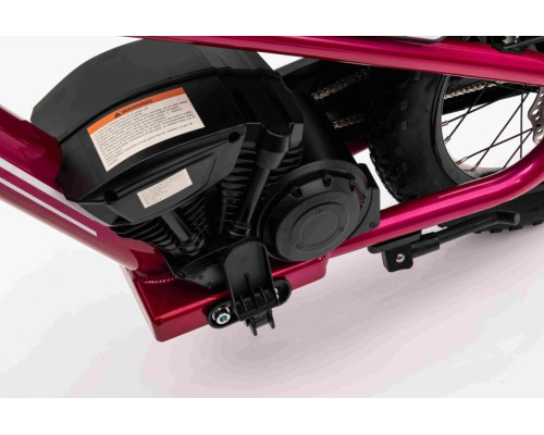 Дитячий акумуляторний мотоцикл BAIGOR 23 PRO Рожевий