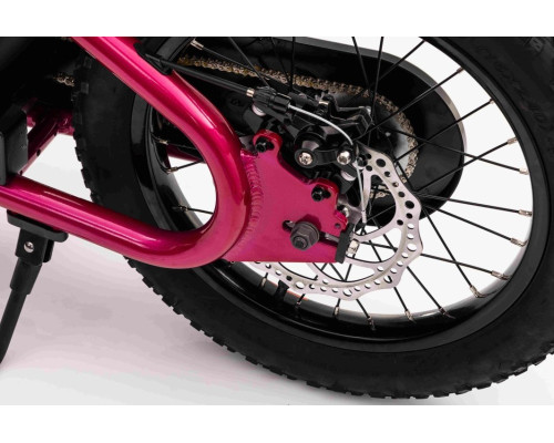 Дитячий акумуляторний мотоцикл BAIGOR 23 PRO Рожевий