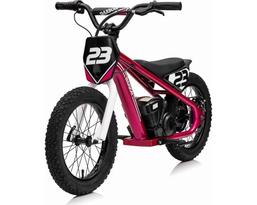 Дитячий акумуляторний мотоцикл BAIGOR 23 PRO Рожевий