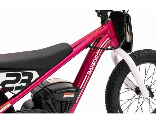 Дитячий акумуляторний мотоцикл BAIGOR 23 PRO Рожевий
