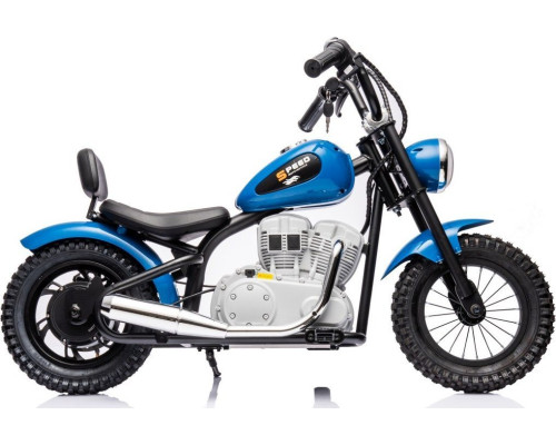 Дитячий акумуляторний мотоцикл SPEED Power Синій