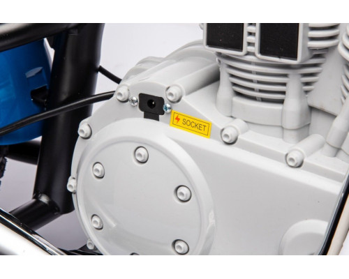 Дитячий акумуляторний мотоцикл SPEED Power Синій