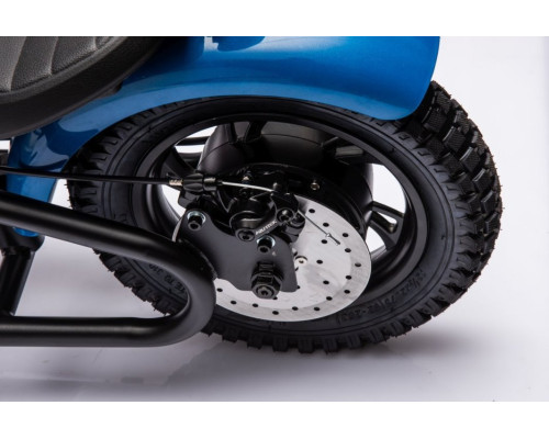 Дитячий акумуляторний мотоцикл SPEED Power Синій