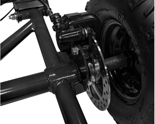 Дитячий акумуляторний картинг MUD MONSTER Чорний