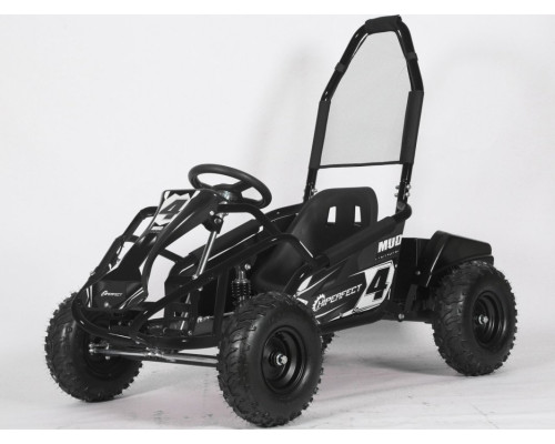 Дитячий акумуляторний картинг MUD MONSTER Чорний