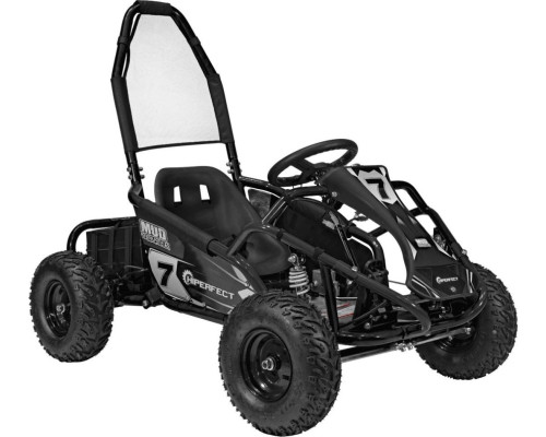 Дитячий акумуляторний картинг MUD MONSTER Чорний