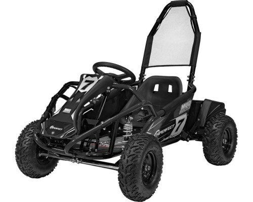 Дитячий акумуляторний картинг MUD MONSTER Чорний