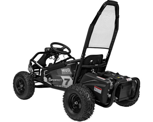 Дитячий акумуляторний картинг MUD MONSTER Чорний