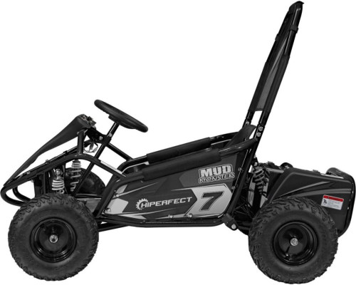 Дитячий акумуляторний картинг MUD MONSTER Чорний