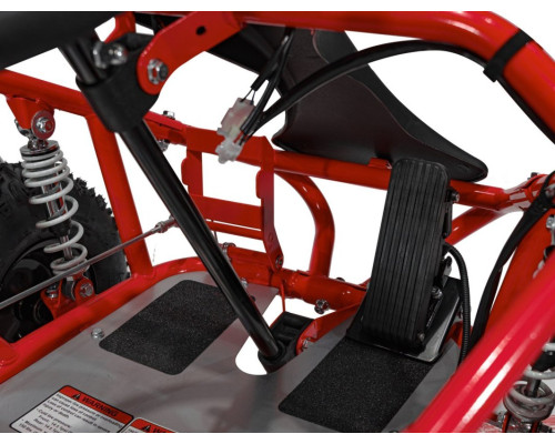 Дитячий акумуляторний картинг MUD MONSTER Червоний