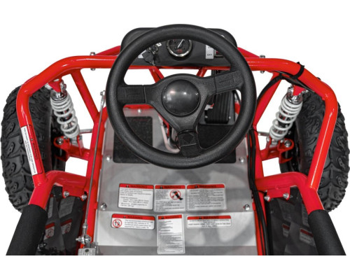 Дитячий акумуляторний картинг MUD MONSTER Червоний