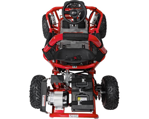 Дитячий акумуляторний картинг MUD MONSTER Червоний