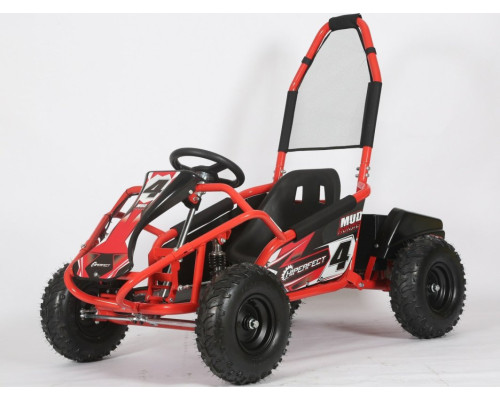 Дитячий акумуляторний картинг MUD MONSTER Червоний