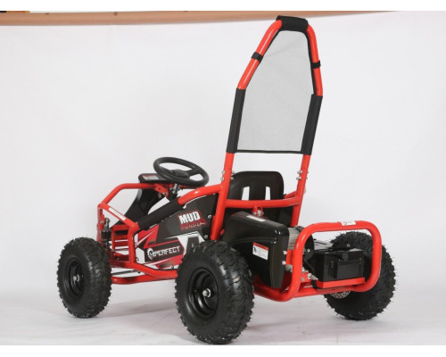 Дитячий акумуляторний картинг MUD MONSTER Червоний
