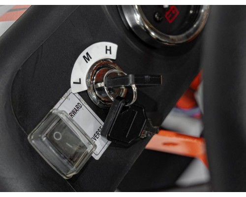 Дитячий акумуляторний картинг MUD MONSTER Помаранчевий