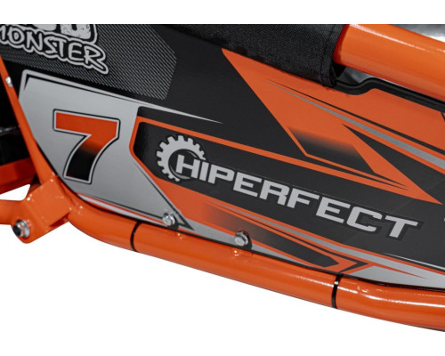 Дитячий акумуляторний картинг MUD MONSTER Помаранчевий