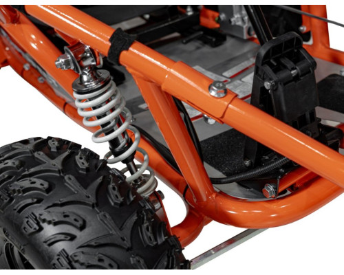 Дитячий акумуляторний картинг MUD MONSTER Помаранчевий