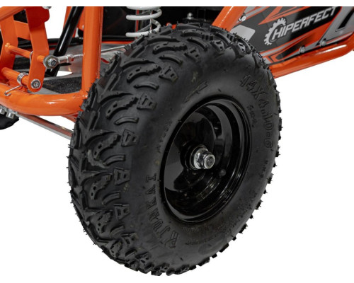 Дитячий акумуляторний картинг MUD MONSTER Помаранчевий