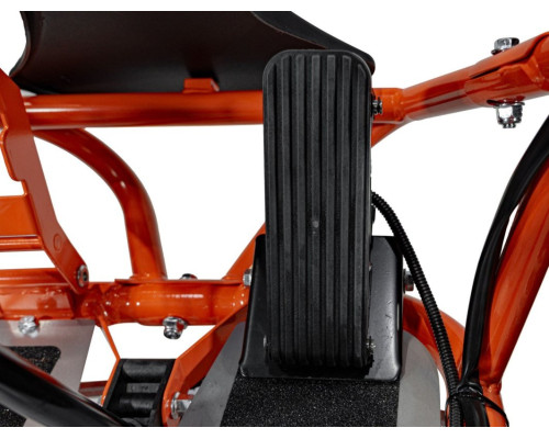 Дитячий акумуляторний картинг MUD MONSTER Помаранчевий