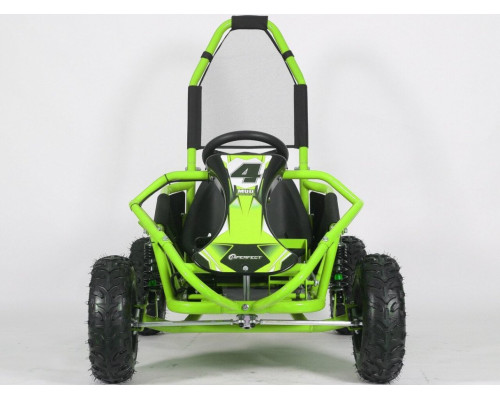 Дитячий акумуляторний картинг MUD MONSTER Зелений