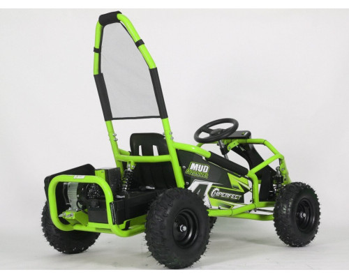 Дитячий акумуляторний картинг MUD MONSTER Зелений