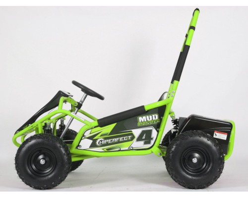 Дитячий акумуляторний картинг MUD MONSTER Зелений