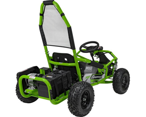 Дитячий акумуляторний картинг MUD MONSTER Зелений
