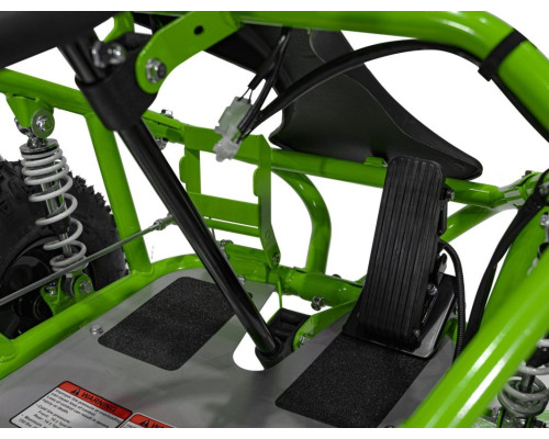 Дитячий акумуляторний картинг MUD MONSTER Зелений