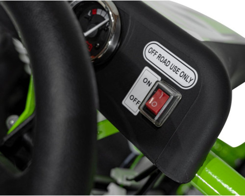 Дитячий акумуляторний картинг MUD MONSTER Зелений