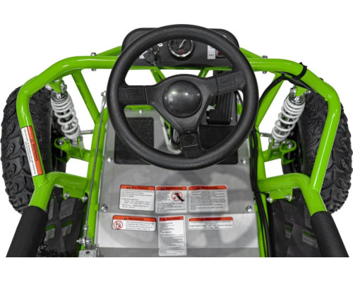 Дитячий акумуляторний картинг MUD MONSTER Зелений