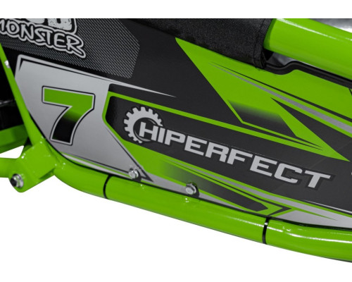 Дитячий акумуляторний картинг MUD MONSTER Зелений