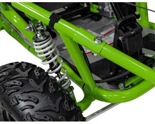 Дитячий акумуляторний картинг MUD MONSTER Зелений