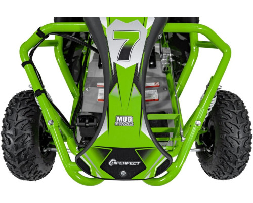 Дитячий акумуляторний картинг MUD MONSTER Зелений